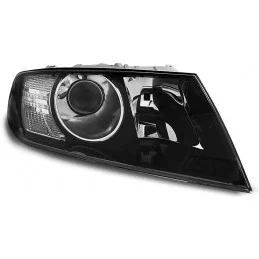 Phares avants noirs pour Skoda Octavia 2 2004-2008