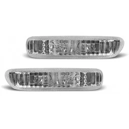 Kit clignotants + répétiteurs blanc pour BMW Série 3 E46 Berline 1998-2001 