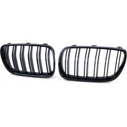 Calandre noire vernie double barre pour BMW X3 2006-2010