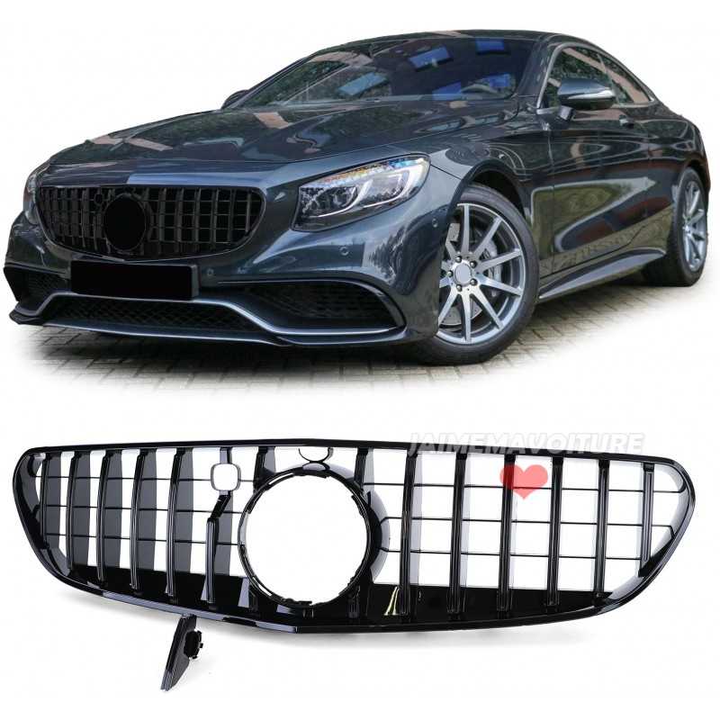 Svart Panamericana-grill till Mercedes S-klass Coupé C217 2014-2017 Svart Panamericana-grill till Mercedes S-klass Coupé C217 2014-2017
