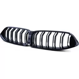 Double bar grille for BMW 8 Series black varnished look M