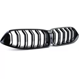 Double bar grille for BMW 8 Series black varnished look M