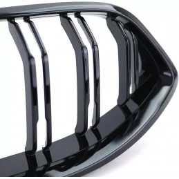 Double bar grille for BMW 8 Series black varnished look M