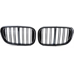 Calandre double barre noire vernie pour BMW série 7 G11 G12 2015-2019