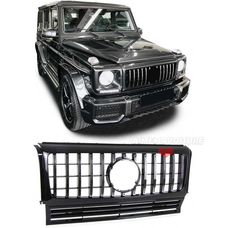 Black grille PANAMERICANA for Mercedes G-class W463 1990-2014 AMG GT