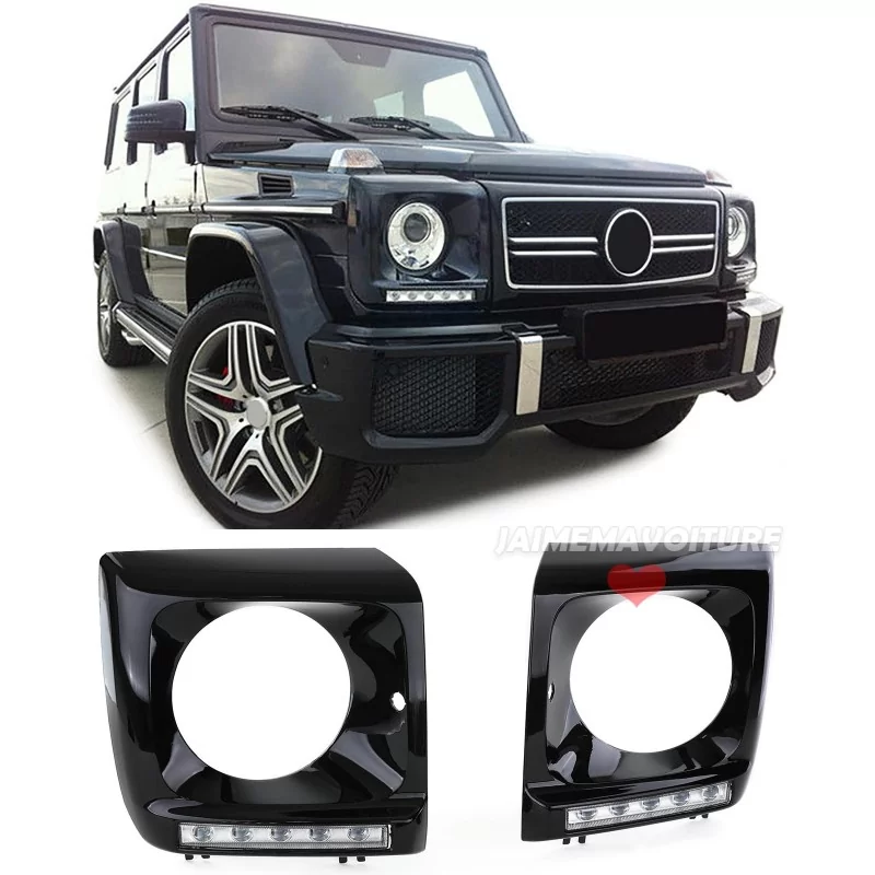 Feux diurnes led pour Mercedes classe G 2001-2012 Feux diurnes led pour Mercedes classe G 2001-2012