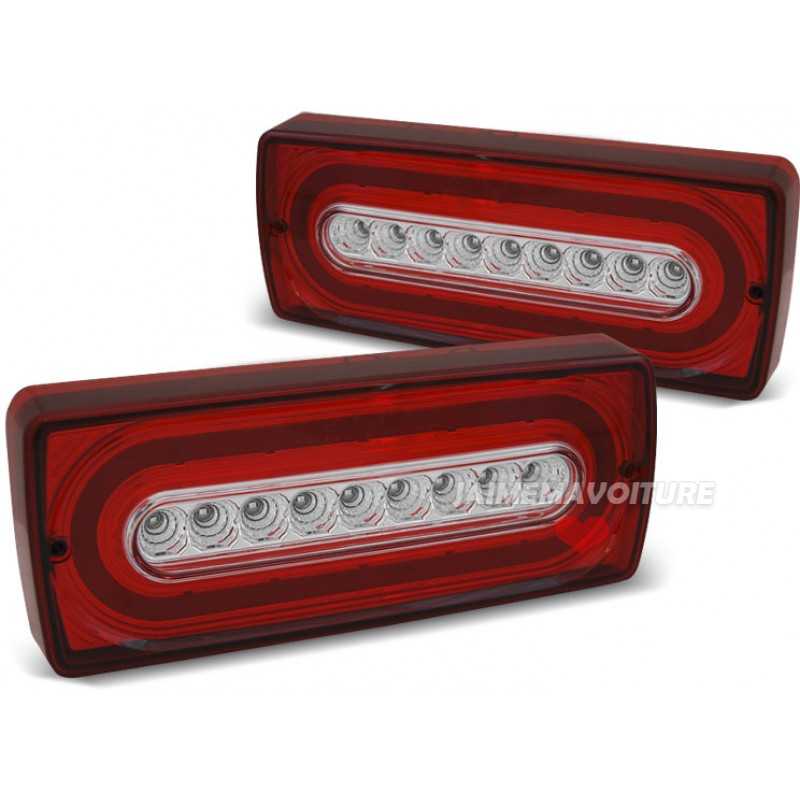 Luces traseras LED para Mercedes Clase G W463 1990-2012 - Ahumado