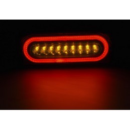 Dynamic LED taillights for Mercedes G-class W463 1990-2012 - Smoked