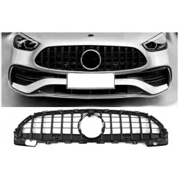 Grille calandre noire panamericana pour Mercedes classe C W206