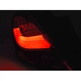 Incendios para Opel Corsa D 3 puertas - led rojo ahumado