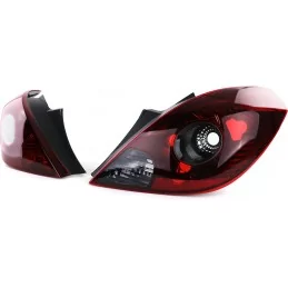 Fanali posteriori per Opel Corsa D 3 porte 2006-2011 OPC look