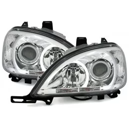 Front lights to leds for Mercedes ML Phase 1