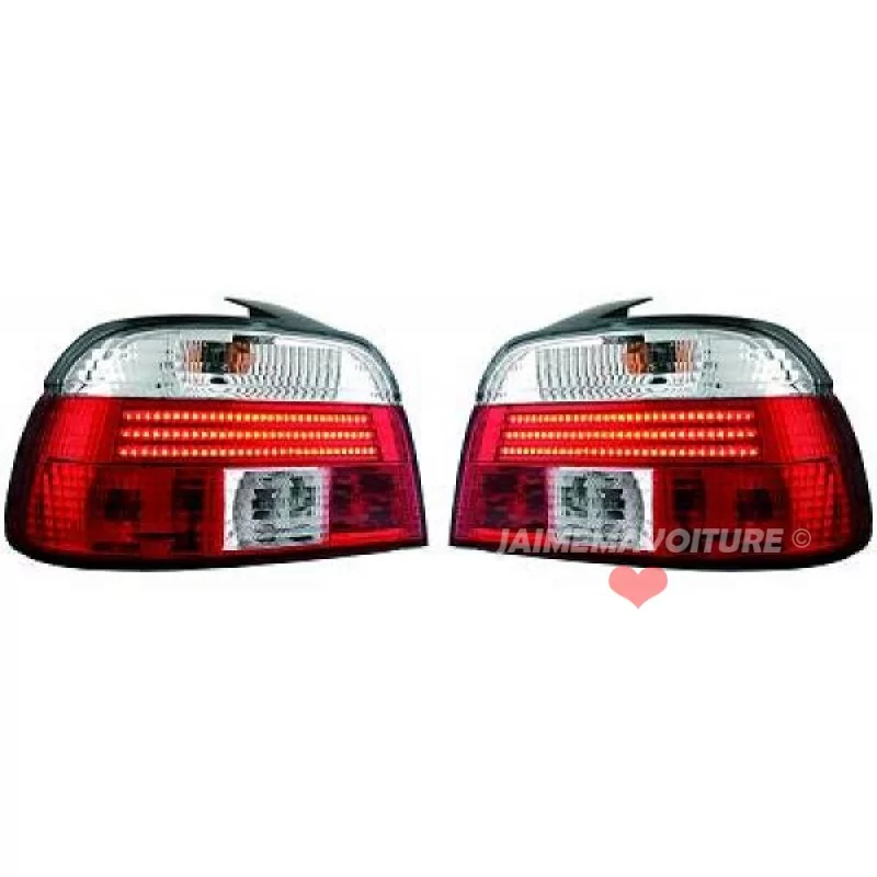 BMW E39 luces traseras led negro