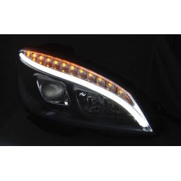 LED headlights for Mercedes C-class 2011-2014