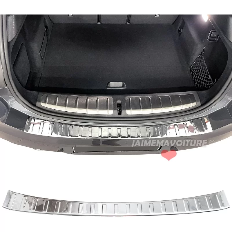Lasttröskel i kromad aluminium för BMW X2 F39