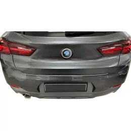 Lasttröskel i kromad aluminium för BMW X2 F39