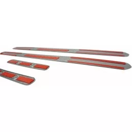 Edición umbrales puertas de aluminio cromado para Renault Talisman
