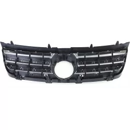 Chrome black grille for VW Touareg