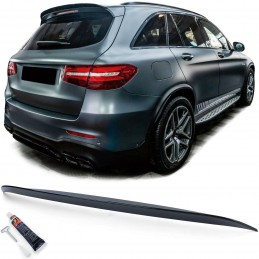 Becquet / spoiler / extension de toit noir verni pour Mercedes GLC X253