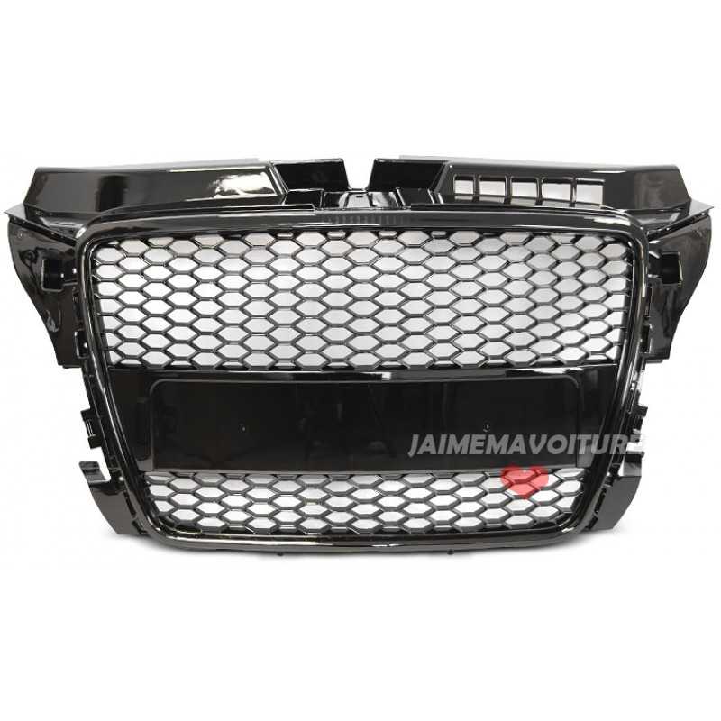 Grille for Audi A3 type Audi RS3 black