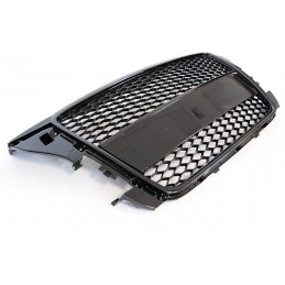 Grille for Audi A3 look RS3 glossy black 2008-2012