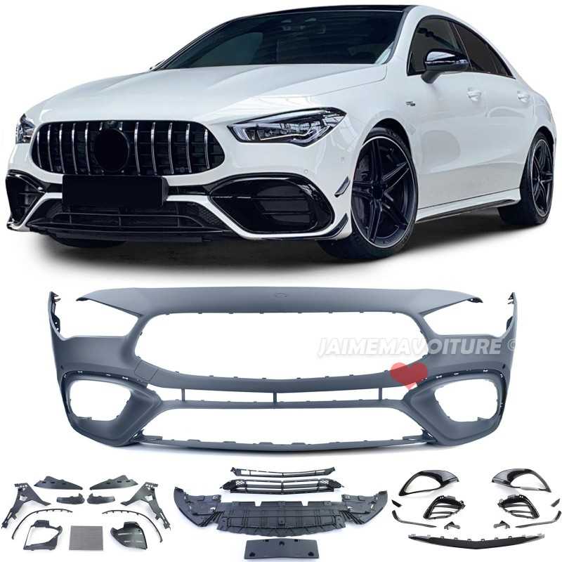 Pare chocs avant look CLA 45 AMG Sport pour Mercedes CLA C118 X118 Pare chocs avant look CLA 45 AMG Sport pour Mercedes CLA C118 X118