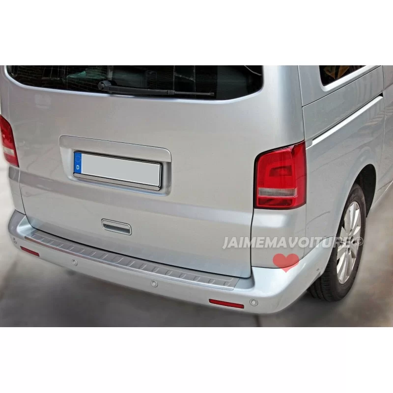 Davanzale singolo in alluminio spazzolato per VW T5 T6 2003-2022 Jaimemavoiturechrome 1 - Jaimemavoiture.fr 