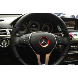 Anneau rouge de volant Mercedes classe A B C CLA GLE GLC