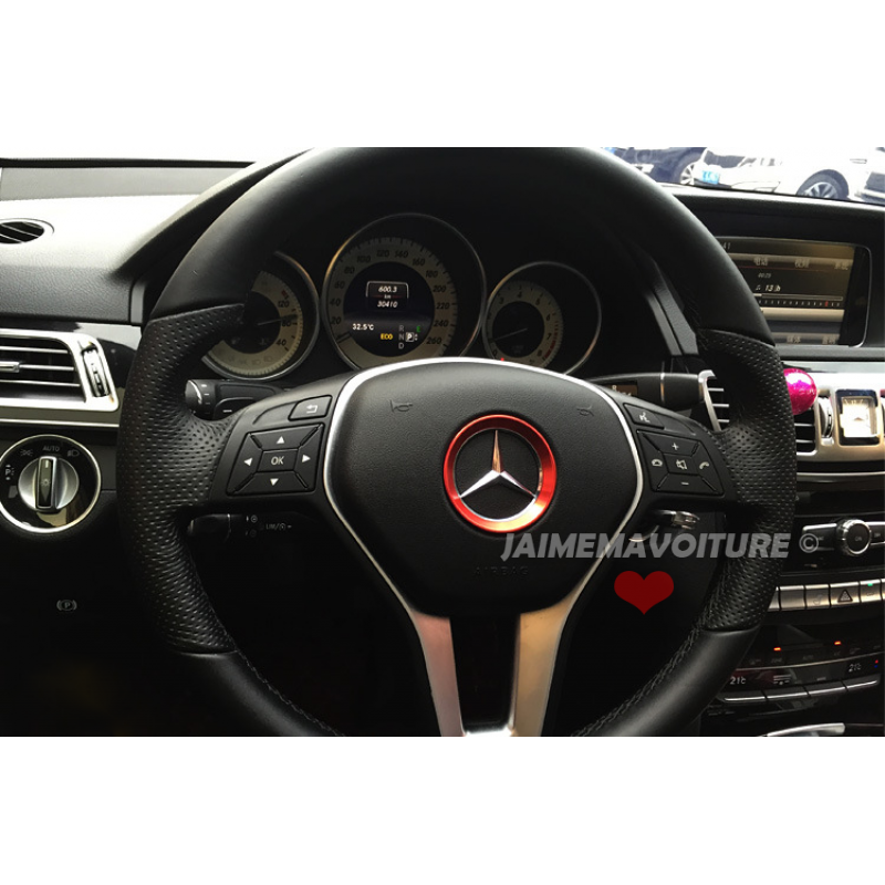 Anneau rouge de volant Mercedes classe A B C CLA GLE GLC Anneau rouge de volant Mercedes classe A B C CLA GLE GLC