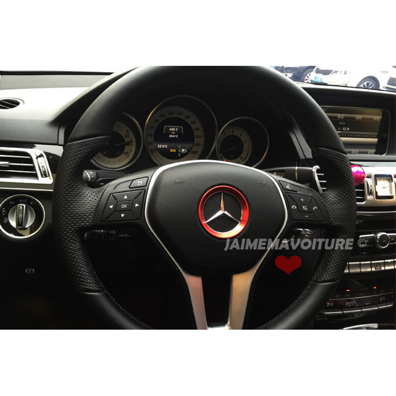 Anello rosso per volante Mercedes Classe A B C CLA GLE GLC