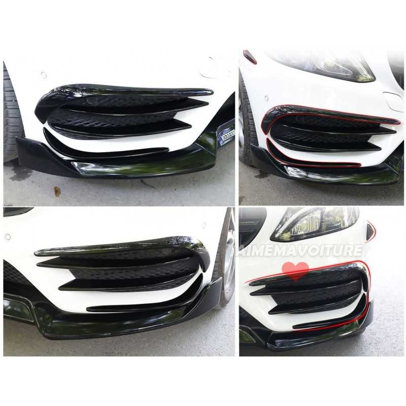 Blade for front bumper AMG Mercedes C-class W205 Blade for front bumper AMG Mercedes C-class W205