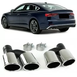 Exhaust tips for Audi A4 / A5 / A6 / A7
