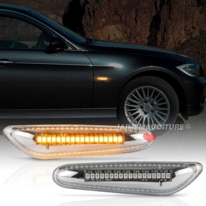 Clignotants tuning LED pour BMW X1 E84 - X3 E83 - X5 E53