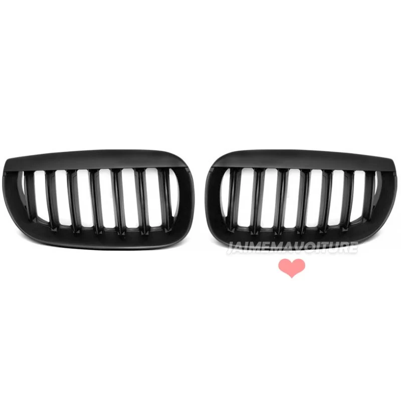 Black matte grille for BMW X3 2004-2006