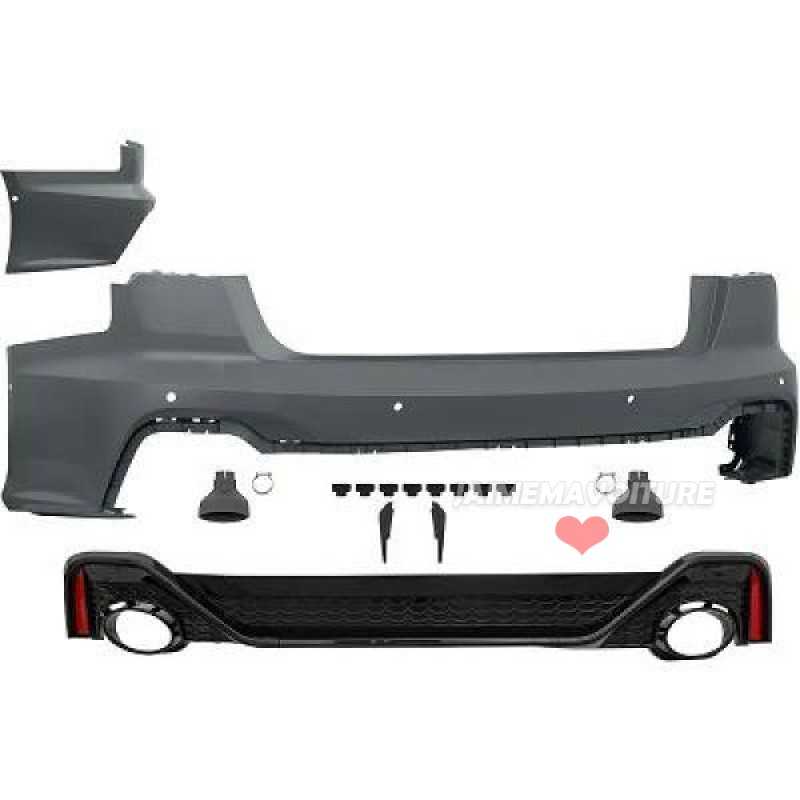 Front bumper for Audi A6 C8 look RS6