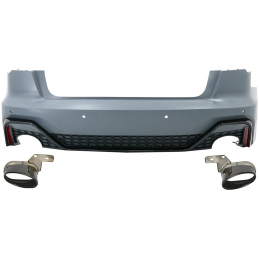 Achterbumper voor Audi A6 C8 look RS6 Jaimemavoituredr 2 - Jaimemavoiture.fr 