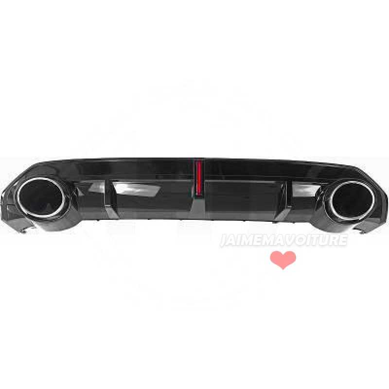 Diffusore look RS3 per Audi A3 Sportback S-LINE 2020-2024