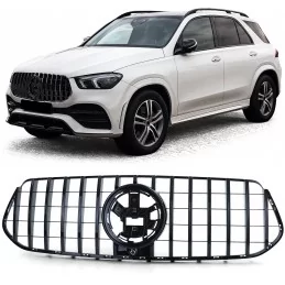 Calandre noire Panamericana pour Mercedes GLE W167 AMG LINE