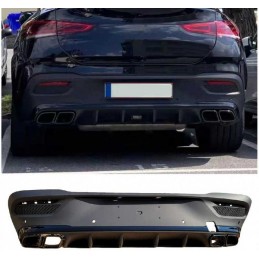 Diffusoroptik 63 AMG + Töpfe für Mercedes GLE COUPE C167 AMG-LINE