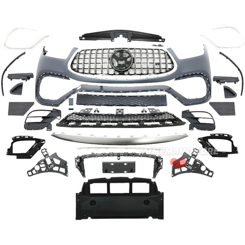 Difusor para Mercedes GLE look 63 AMG V167 Difusor para Mercedes GLE look 63 AMG V167
