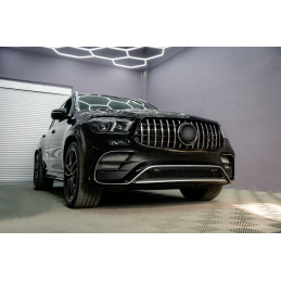 Diffuser for Mercedes GLE look 63 AMG V167