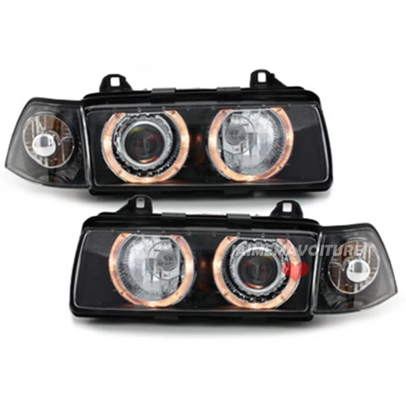 Fari Angel eyes per BMW E36 Sedan 1990-1998