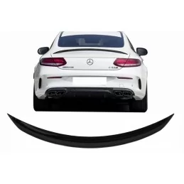 Becquet aileron pour Mercedes Classe C Coupé C205 AMG look C63S - Noir veni