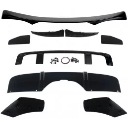 Kit Aero noir brillant avant et arrière pour BMW X5 F15 Pack M