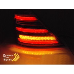 Rückleuchten für Mercedes S-Klasse W221 Look W222 - Scrollende dynamische LED