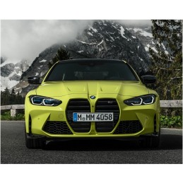 Competition M Kühlergrill in glänzendem Schwarz für BMW 4er G22 G23