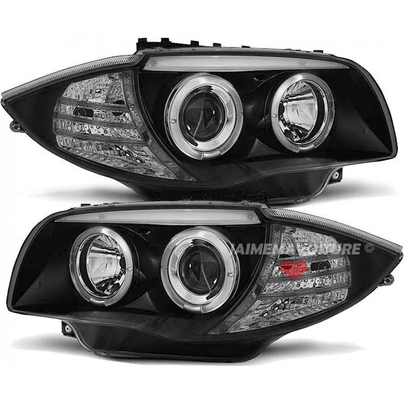 Feux avants tuning pour BMW SÉRIE 1 2004-2011 Feux avants tuning pour BMW SÉRIE 1 2004-2011