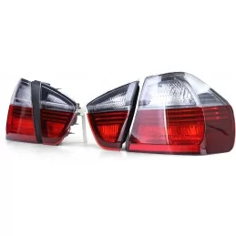 Feux Arrières a LED pour BMW E90 Rouge Fumé