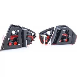 Achterlichten voor BMW 3 Reeks E90 2005-2008 Blackline