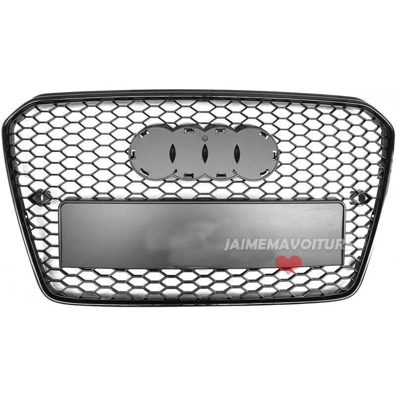 Grille für Audi A5 2012-2016 aussehen schwarz lackiert RS5